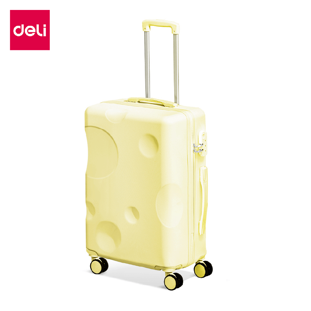 กระเป๋าเดินทางล้อลาก DELI EH1058-YL-20-01 20นิ้ว สีเหลือง_7
